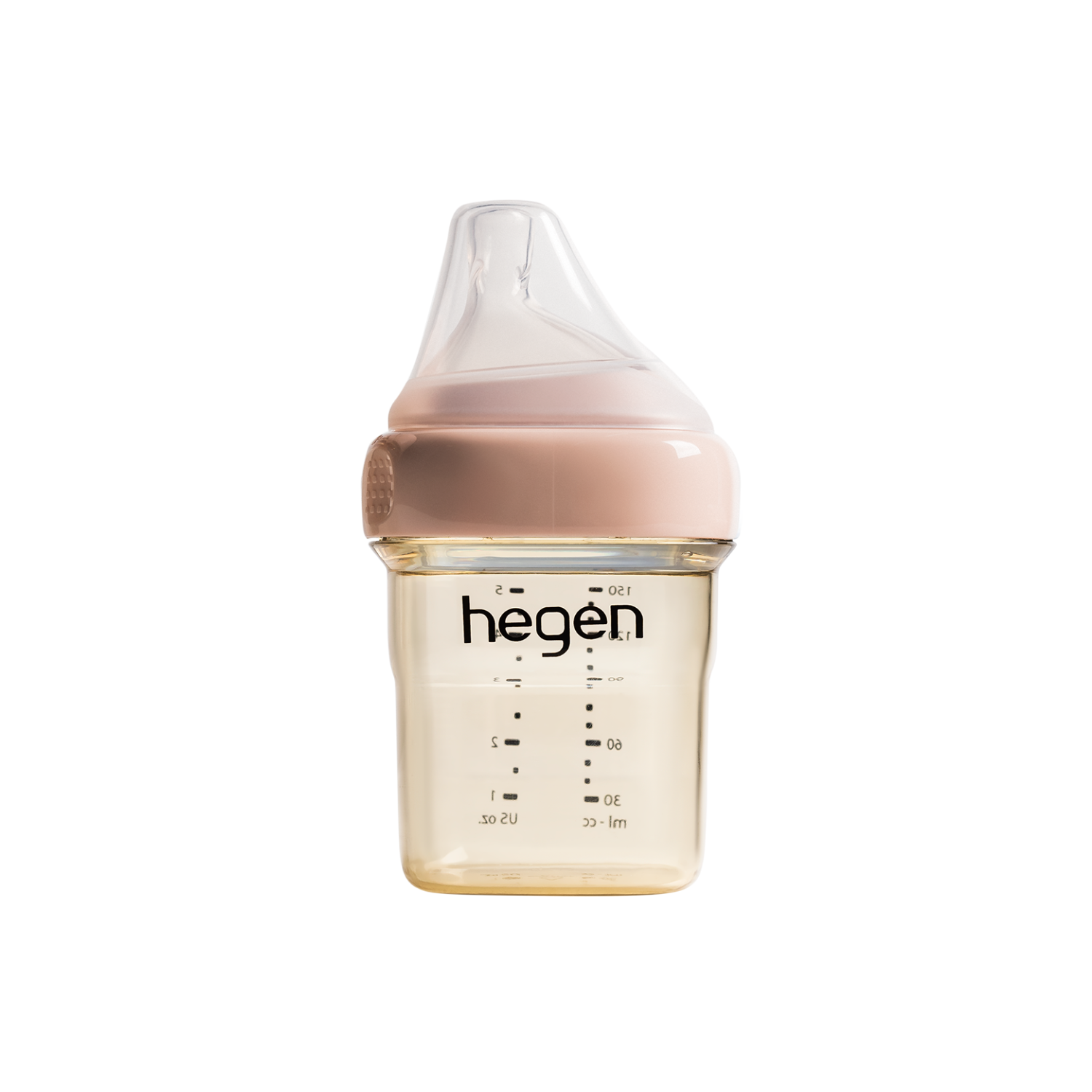 Hegen PCTO™ 150ml/5oz Feeding Bottle PPSU PINK with Slow Flow Nipple (1 to 3 months)