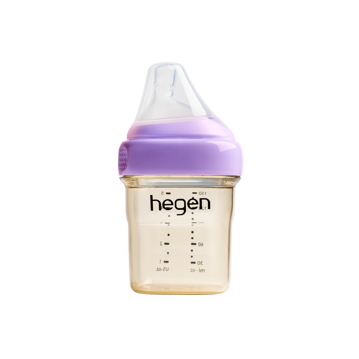 Hegen PCTO™ 150ml/5oz Feeding Bottle PPSU PURPLE with Slow Flow Nipple (1 to 3 months)